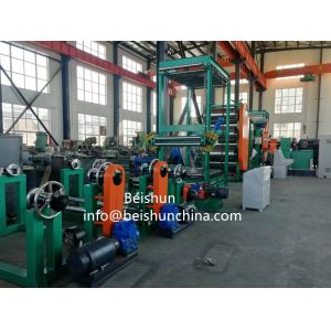 Customization 3 roll Rubber Coating Calender Machine With Water Cooling Mode