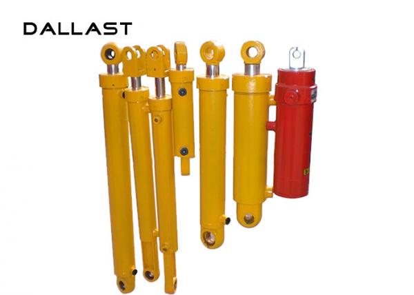 Quality RoHS Double Acting Chromed Hydraulic Oil Cylinder , Custom Hydraulic Cylinders wholesale
