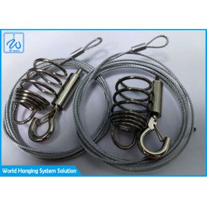 Galvanized Stainless Steel Pendant Lamp Cord Kit , Rock Wool Hanging Light Kit