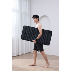 Adjustable Thermostat Far Infrared Heating Mat Jade Tourmaline Gemstone Thermal