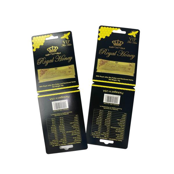 Quality Factory Supplied Custom Honey Packaging Royal Honey Paper Card wholesale