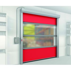 Industrial Dust Proof Warehouse Rolling PVC High Speed Doors High Speed Roller