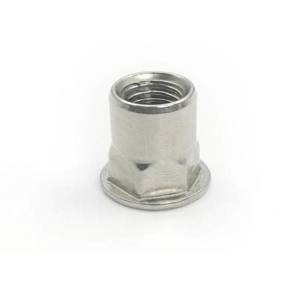 M8 Aluminum 6061 7075 White Anodized Alloy steel Semi Hex Hexagon Countersunk