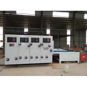2800mm Semi Automatic Corrugated Carton Box Flexo Printing Machine Slotter and