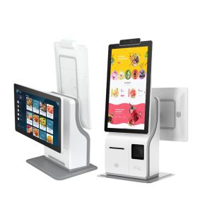 Cheap 15.6&quot; Desktop Touch Screen Self Service Payment Terminal Cashier Machine for sale