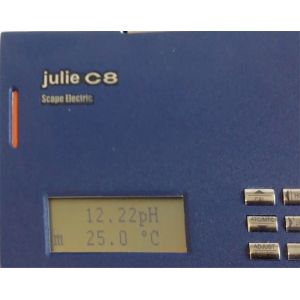 Julie C8 Automatic Milk Analyzer PH Salt Fat WaterTest Built In Printer Scope