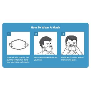 3 Ply Blue Color Cheap Price Disposable Face Mask Non Woven Material Used For