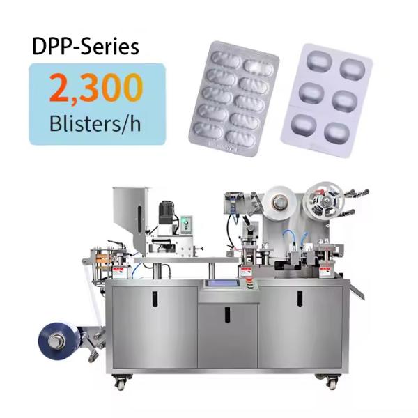 Quality 0.5-5ml Blister Packing Machine with 75dBA Noise Level and 0.6MPa Air Pressure wholesale