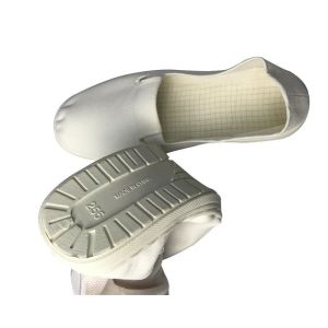 Non Slip ESD Safety Shoes Canvas Upper Non Hole Unisex For Precision Electronics