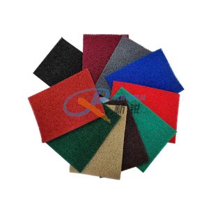 400kg/H Foam Backing PVC Coil Plastic Mat Making Machine