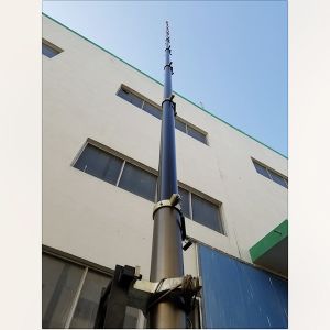 21m Lockable Pneumatic Telescopic Mast 10kg payloads NR-4000-21000-10L antenna