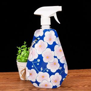 Customize Sprayer Bottle 750Ml Plastic Water Bag Reusable BPA Free Empty Water