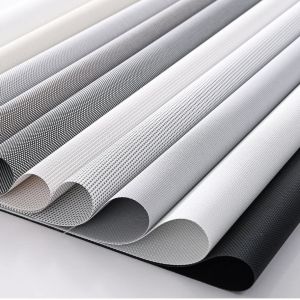 China Fire-proof New Design 5% Openness Solar Screen Roller Blinds Fabrics for Home Decoration on sale