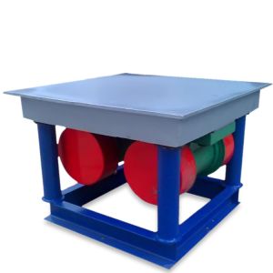 Electric Cement Foundry Powder Processing Machine Vibro Table For Paver