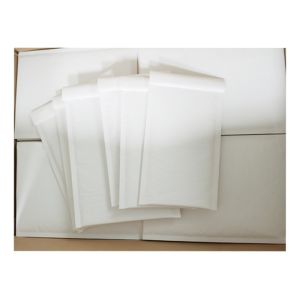 White Kraft 6x9 Inch Bubble Padded Mailers 2 Sided Protection