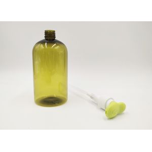 Matte Surface Blank Shampoo Bottle , 100ml Clear Plastic Bottles Unique Shape