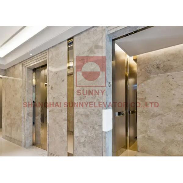 Quality 630kg 1.0m/S 7 Stops Passenger Elevator Lift Traction System Elevator wholesale