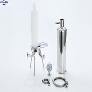 Multi Cartridge Filter Housing, O-rings & Flat Gasket Seal, 1-100um Filtration