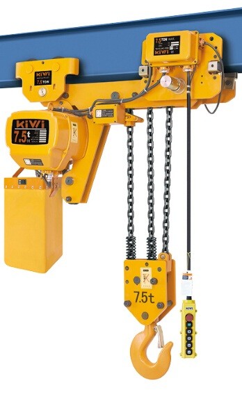 Quality Low Headroom Double Speed Electric Chain Hoist 7.5 Ton 3m IP54 wholesale