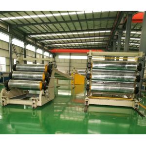 Single Plate Board Layers PVC Sheet Making Machine with Automatic Feeding System