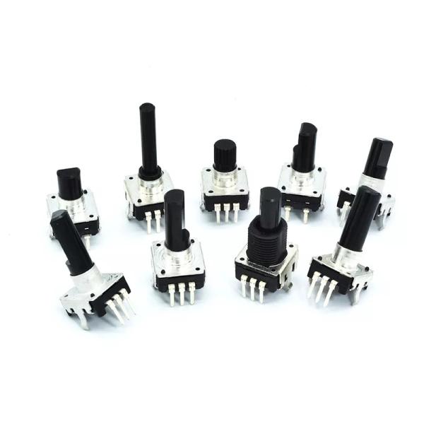 EC12 Hot Sell Manufacturer Rotary Encoder 5V 10mA Metal Shaft Rotary Encoder