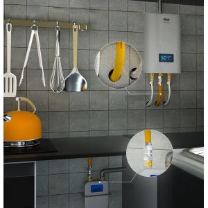 SS304 PVC Explosion Proof Hose , DN10 Gas Meter Flexible Pipe