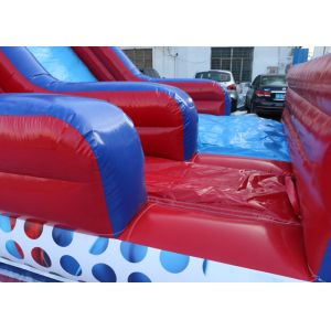 7 meters high kids spiderman inflatable slide with complete digital printing for