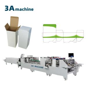 China 1300 JGKW Corrugated Box Dual- Lock Bottom Pre-Fold Lock Bottom Folder Gluer Machine Hot Glue Machine on sale