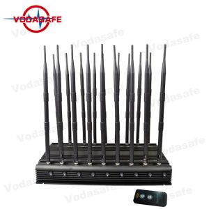 China GPS Lojack 47w Signal Jammer Blocker 3dBi 18 Bands Vodasafe X18 on sale
