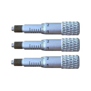 Cheap Metric Micrometer Head 0-5mm Range 0.02mm Graduation ±0.005mm Accuracy Spherical Face for sale