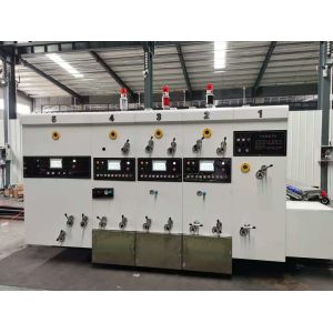 Two Colour Corrugated Carton Flexo Printing Machine Printer Slotter