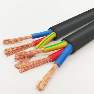 RVV 3 Core PVC Cable Wire Ul Thhn Thwn Sheathing Electrical Cables