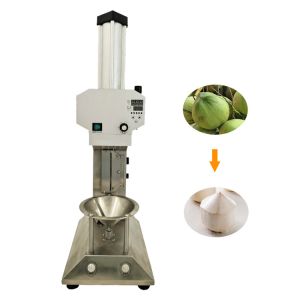 Double Processing Head Coconut Hard Shell Husking Peeling Shelling Machine