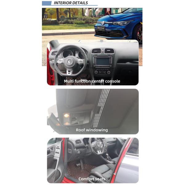 HOT Sales Cheap Cars for Sale Wholesales Made in China Golf 280TSI DSG R-Line 1.4T 06/2020 Blue Good Quality Used Car