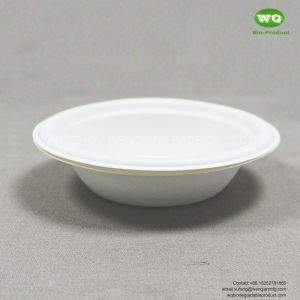 32oz(1000ml)Sugarcane-Pulp Bowl For soup and Salad,Liquid & Oil Resistant,