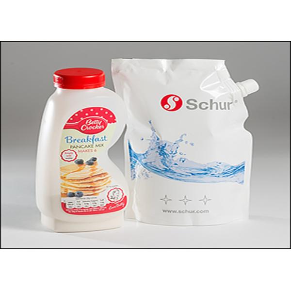 PVC Free Spout Pouch Packaging Drop Resistance With Various Lids / Caps