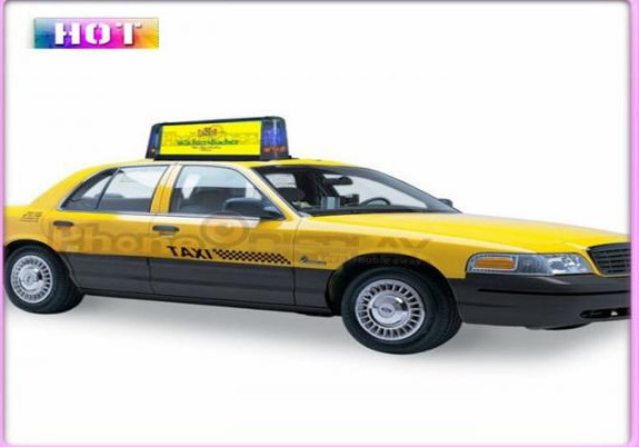 Quality Aluminum Alloy Slim P5 Taxi LED Display Programmable with 3G / WIFI / GPS / USB Wireless wholesale