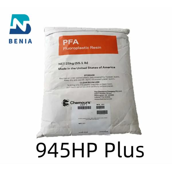 Quality Dupont PFA 945HP Plus PFA Perfluoroalkoxy PFA Lining Material For Pipe Linings wholesale