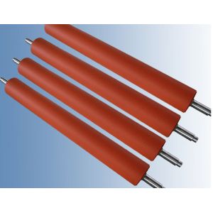 Injection Molded Foaming Silicone Rubber Roller For Laminating Machine