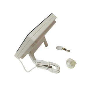 White Color Digital Weather Thermometer , Digital Indoor Outdoor Thermometer