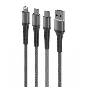 Quick Transfer Braided Charging Cable Customized For High Speed Data Transfer