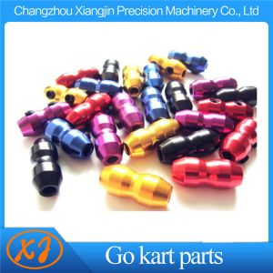 CNC Machining AL6061 T6 Kart Cable Clamp for Brake & Throttle with competitive