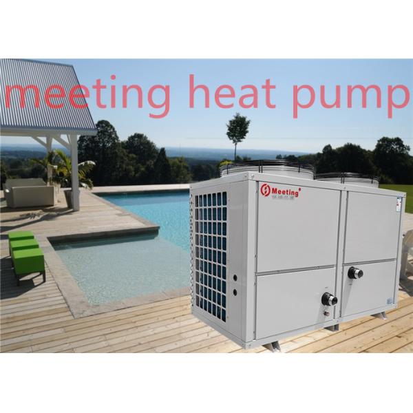 Quality 50KW Swimming Pool Heat Pump System Constant Temperature 38 Degrees wholesale