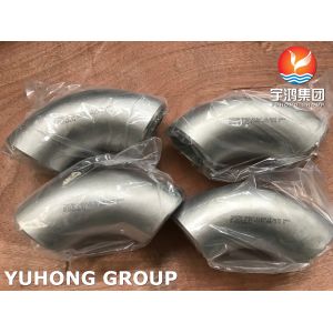 ASTM A403 WP304L SS Pipe Fitting 90 Deg LR Elbow B16.9 chemical aerospace Oil