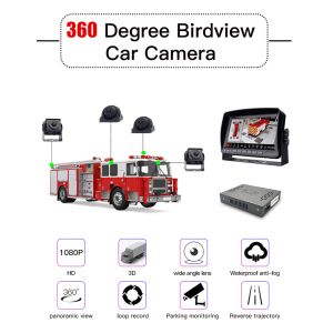 Anti Fog Night Vision Car Camera 12VDC 10in Auto Blind Spot Detection System