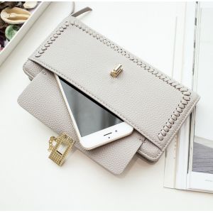 2016 new Ms. wallet long section of Korean zipper large capacity multi-function
