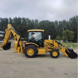 420F2 Used Caterpillar Backhoe Loader Old Backhoe Loader 60KW