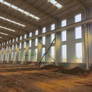 Large Span Anti-Corrosive Industrial Steel Structure Workshop Building High