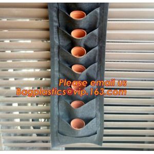 nonwoven Fabric Biodegradable Grow Bag/ grow pot, Felt Material and Grow Bags