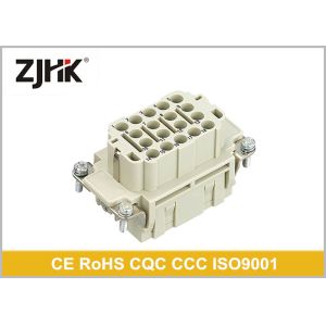 HEE 18pin Heavy Duty Rectangular Connector Crimp Terminal Polycarbonate Sabic